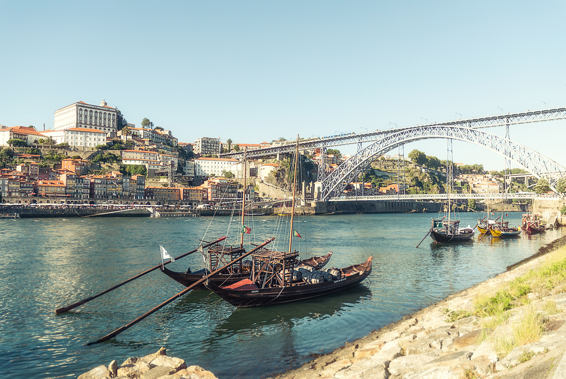 Boats and the City's River